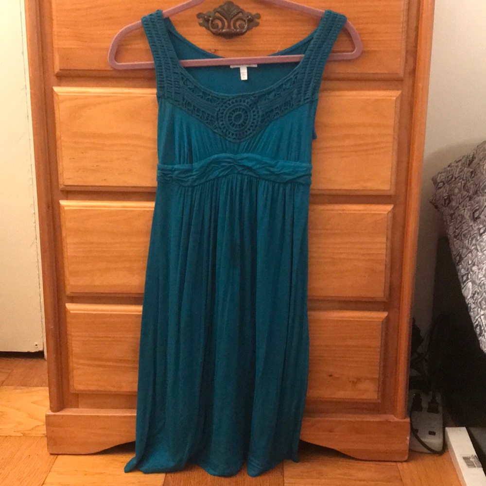 Turquoise summer dress